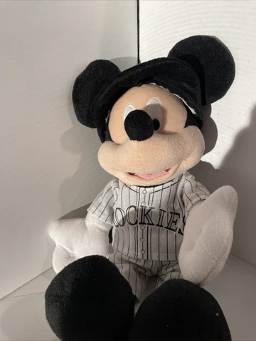 MLB Colorado Rockies 15" Mickey Mouse Plush Disney Cover