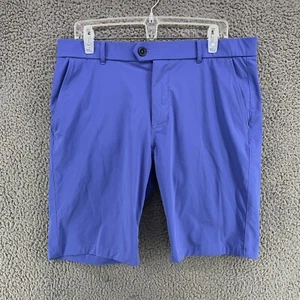 Greyson Montauk Performance Golf Shorts Purple Men's 35 Stretch - Picture 1 of 17