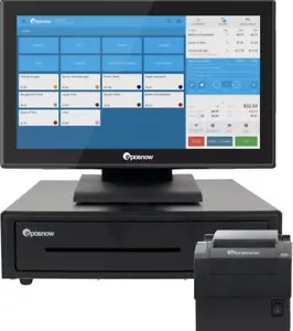 EPOSNOW PRO-C15WA RETAIL EPOS SYSTEM MIT NETZTEIL, Drucker, Kassenschublade UVP 1000£+ - Bild 1 von 12