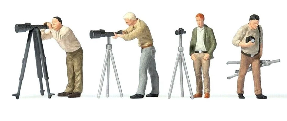 Preiser 10804 Gauge H0 Photographers with tripod 1:87 - Imagen 1 de 1
