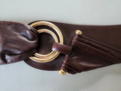 Marni Leather brown belt - Image 1 of 4