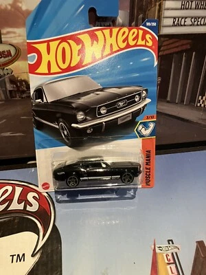 2025 HOT WHEELS ‘67 FORD MUSTANG BLACK MUSCLE MANIA - Image 1 of 3