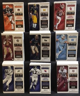 2018 Panini Contenders Draft Picks Football Cards Singles You Pick - Image 1 of 2
