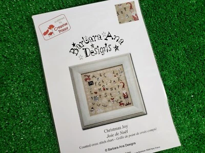 Christmas Joy - Cross Stitch Pattern -  Barbara Ana Designs - Creative Poppy - Image 1 of 4