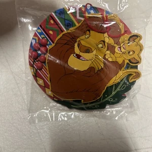 Disney lion King Christmas Holiday Wooden Ornament Kurt S. Adler - Picture 1 of 5