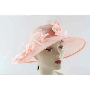August Hat Co Macys Iglesia Boda Deby Vestido Sombrero $172 Etiquetas #HT204 - Imagen 1 de 4