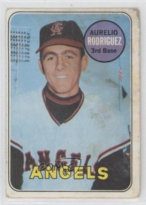 1969 Topps High # Aurelio Rodriguez Leonard Garcia #653 Rookie RC