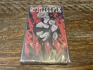 Strife "Incision" (Cassette, WAR Records) - Picture 1 of 2