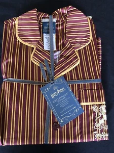Pottery Barn Teen Harry Potter GRYFFINDOR HOUSE PAJAMAS 2pc NWT Sz Small - Picture 1 of 11