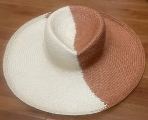 Gladys Tamez Two-Tone Fedora Hat Size Small - Picture 1 of 10