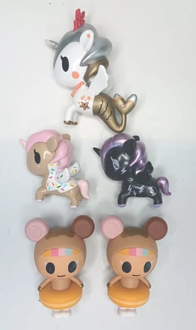 Tokidoki Chocodav and Her Sweet Friends & Mermicornos Lot of 5 Cover