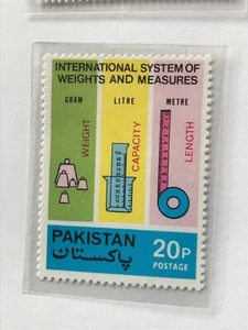 PAKISTAN 1974 - International System of Weights and Measures - 20 P - unused** - Picture 1 of 1