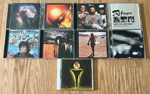 Patrick Moraz LOT of 9 CDs SIGNED Autograph 70s 80s Prog Electronic Synth Import - Picture 1 of 1