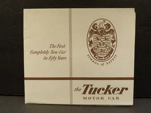 The Tucker Motor Car Sales Brochure Tucker '48 - Bild 1 von 3