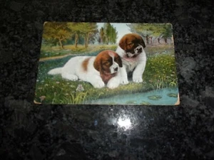 ALTE POSTKARTE - HEILIGER BERNHARD WELPEN - 1909  - Bild 1 von 2