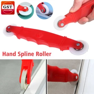 UPTO 3x Flyscreen Spline Roller Wheel Concave & Convex Wheels Fly Screens 20cm - Picture 1 of 14