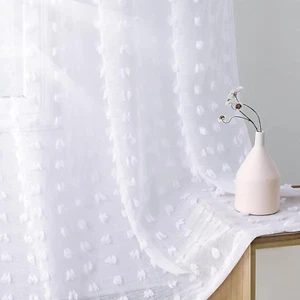 Sheer Curtains 84 Inch Length 2 Panels Sets for Living Room Bedroom 38 Inch Widt - Picture 1 of 12