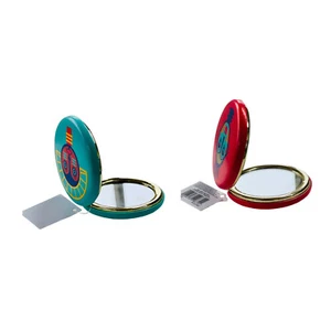 Compact Double Sided Mirror Pocket folding Makeup Cosmetic Beauty Travel 2-in-1 - Picture 1 of 11