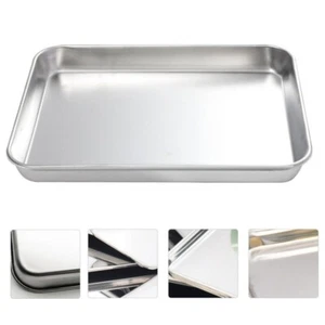 1PZ Vassoio Creativo Pratico Leggero Portatile in Acciaio Inox per Ristorante - Foto 1 di 12