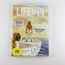 Life Of Pi (DVD 2012) Very Good Condition, Kids And Family Movie, Free Postage