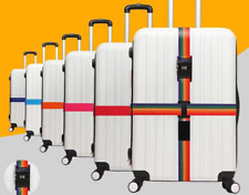 Kreuz-Kofferband Koffergurt Gepäckband Kofferriemen Gepäckgurt verstellbar 
