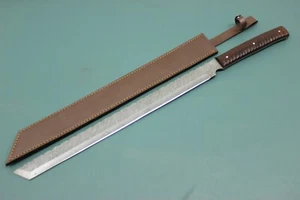 27 inches Damascus steel Hunting Machete with sheath  - Bild 1 von 5