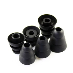 3 Pairs Replacement Silicone Earbuds Tips Earplugs for In-Ear Earphones S/M/L - Picture 1 of 11