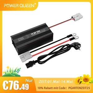 Power Queen 14,6V 20A Ładowarka do akumulatorów litowych 12V LiFePO4 - Zdjęcie 1 z 7