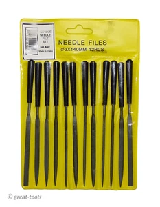 NEEDLE FILE SET – 12-pc – Enkay Tools – metalworking – jeweler tool – crafts - Picture 1 of 1
