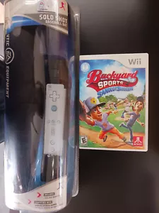 Wii Baseball Bat EA Sports Nintendo Wii NEW & Backyard Sports Sandlot Sluggers - Picture 1 of 1
