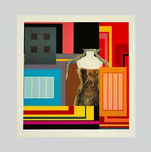 Peter HALLEY - "Contamination I, 2002" - Litografia 80 x 80 cm - Foto 1 di 6