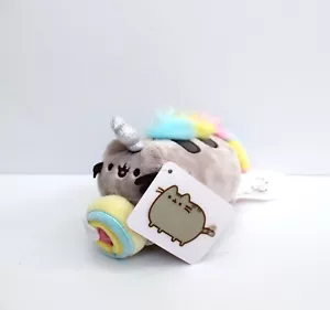 Gund Pusheen Pusheenicornio Donut Bolsa de troncos Clip Bolso Dije Llavero 5" - Imagen 1 de 4