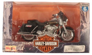 1999 Maisto Black Harley Davidson FLHT Electra Glide Standard 1:18 Series 6 - Picture 1 of 3