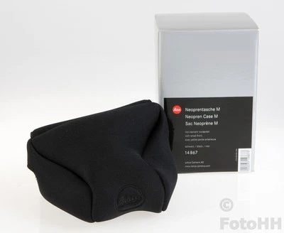 LEICA NEOPREN CASE * M * WITH SMALL FRONT(LEICA NUMBER : 14867) BRAND NEW IN BOX - Bild 1 von 4