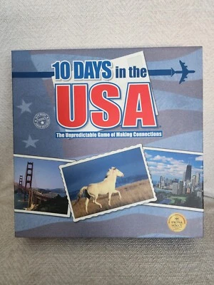 Out of the Box Boardgame 10 Days in the USA (Early Ed) Box EX - Image 1 of 3