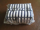 VINTAGE**RARE**AVON BLUE WHITE COSMETIC CASE**NEW IN PLASTIC**1990**OLD STOCK