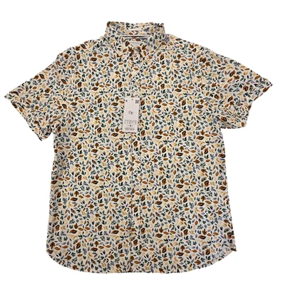 Denim & Flower Ricky Singh Men's Large Floral All over Print Button Down Shirt - Image 1 of 4