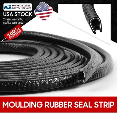 Tira de sellado de goma moldura borde auto 20 ft para Hyundai Santa Fe 2001-2019 Foto 1 de 4