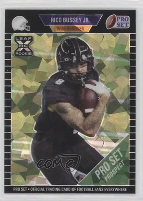 2021 Leaf Pro Set Metal Black Crystals /20 Rico Bussey Jr #77 - Image 1 of 2