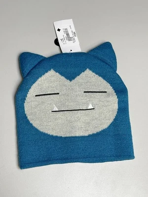 Gorro Pokémon Snorlax Sleepy Face - Tejido Azul Talla Adulto Foto 1 de 4