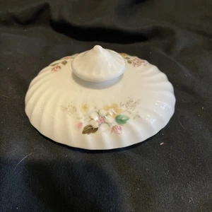 Minton Rose Garland Sugar Dish Lid - Picture 1 of 6