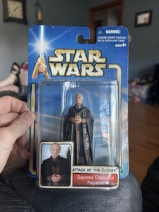 Star Wars Attack Of The Clone Supreme Chancellor Palpatine 3.75" Action Figure - Picture 1 of 2