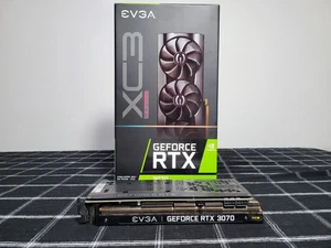 EVGA GeForce RTX 3070 XC3 ULTRA 8GB GDDR6 Graphics Card With Box - Bild 1 von 5