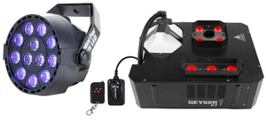 Chauvet DJ GEYSER P7 DMX RGBA+UV Fog Machine Fogger+Remote+Par Can Blacklight - Picture 1 of 12