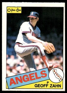 1985 O-Pee-Chee Geoff Zahn California Angels #140 - Picture 1 of 2
