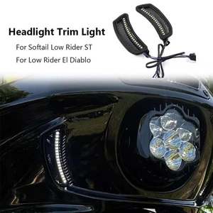 For Softail-Low Rider-ST FXLRST 2022-24 Motorcycle Vent LED Best Lights D5R2 - Picture 1 of 13