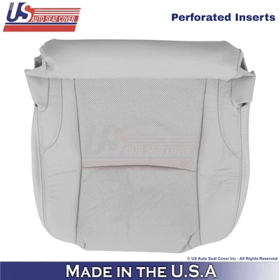 2006-2013 For Lexus IS250 IS350 Leather Driver Bottom Seat Cover Light Gray - Image 1 of 4