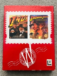 PC CD Rom - Big Box LucasArts - Indiana Jones & Last Crusade & Fate of Atlantis - Photo 1/4