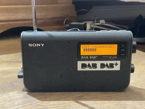 Sony XDR-S50 DAB Digital & FM Radio Fully Working Portable Small Camping Jobsite - Picture 1 of 4
