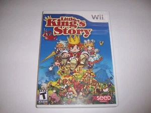 Auténtica caja de repuesto SOLO para Little King's Story Nintendo Wii - Imagen 1 de 3